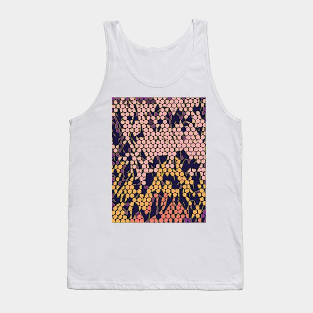 Colorful honeycomb Tank Top by MamaO1